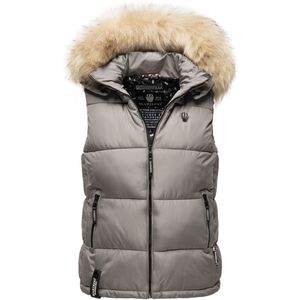 Marikoo - Gewatteerd Damesvest - Oversized - Zwart - 100% Polyester