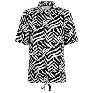 Zoso 242sky short sleeve print blouse