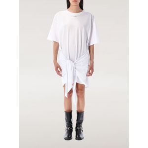 Diesel, Dames, Jurken, Wit, Maat: L Katoen,