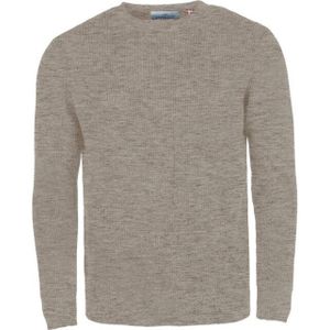 Kronstadt Ks35020 abel crew 039 sand mix - trui crew-neck