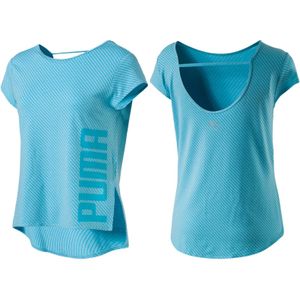 Puma - Dancer Drape T-shirt - Stripe - Dames