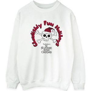 Li-cense Disney heren the nightmare before christmas ghouishly fun holidays sweatshirt