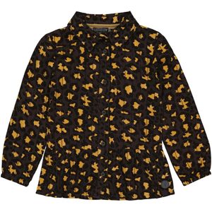 Levv Meisjes blouse bloem aop leopard