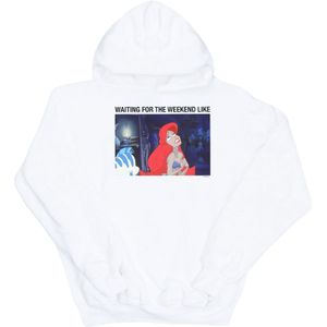 Li-cense Disney heren de kleine zeemeermin wachten op het weekend hoodie