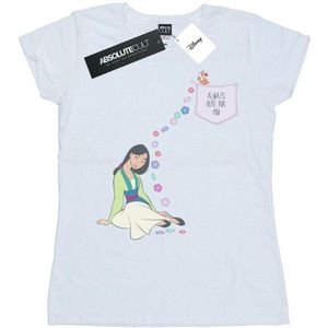 Li-cense Disney dames mulan altijd hier voor jou katoenen t-shirt