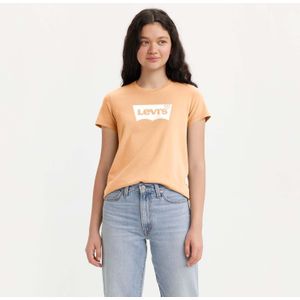 Levi's - The Perfect - T-shirt - Oranje
