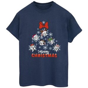 Li-cense Disney dames mickey mouse and friends kerstboom katoenen vriendje t-shirt