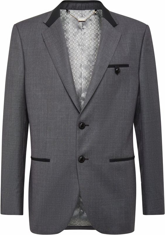 Billionaire - Blazer Crest - Avondblazer - Zwart - Wol