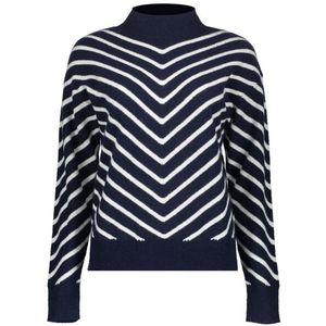 Geisha Pullover 54504-10 navy-off white