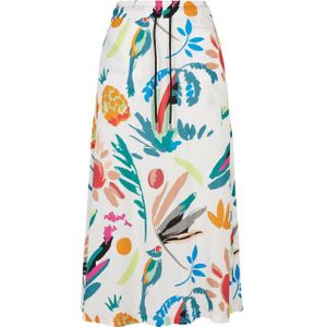 Urban Classics Dames fruit midi rok