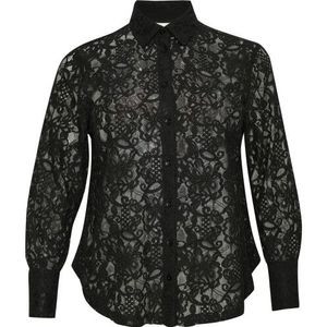 Kaffe - Kcnelina - Blouse - Kant - Dames - Lange Mouwen