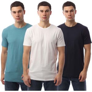 Lyle And Scott - Basic - T-shirts - Blauw - 3 Pack
