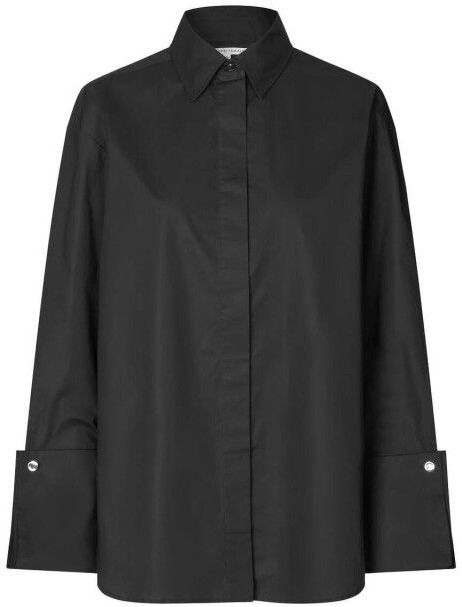 Second Female - Top lange mouw 60185 - Zwart