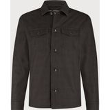 Blue Industry Het ruitmotief overshirt met knoopsluiting |