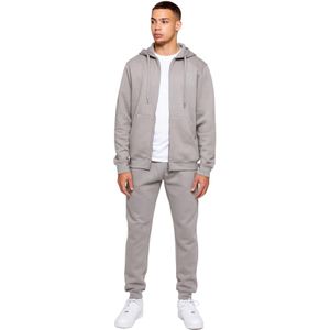Kruze - Heren Zip Hoodie Tracksuit Set - Regular-fit - Zwart