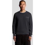 Lyle & Scott - Gebreide Trui - Marineblauw - Ronde Hals