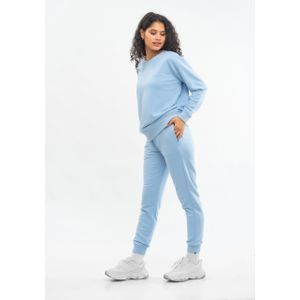 Sportpak - Effen - Katoen - Lange Mouw - Normale Pasvorm - Lang/Maxi