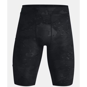 Under Armour - Project Rock - Compressieshort - Zwart Camo