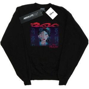 Li-cense Disney heren mulan geisha gezicht sweatshirt