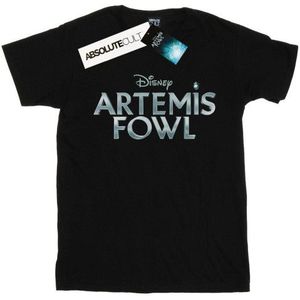 Li-cense Disney dames artemis fowl movie logo boyfriend t-shirt