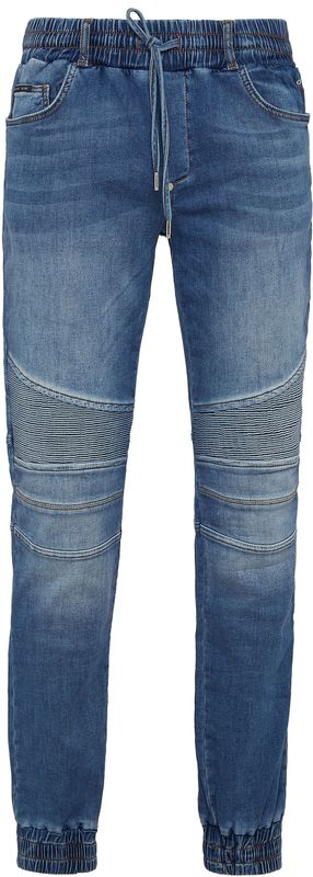 Chino broeken - Denim - Modern Fit - Stijlvol