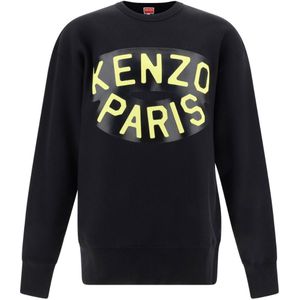 Kenzo - Sweatshirt - Zwart - Groot Logo