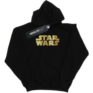 Li-cense Star wars heren goud logo hoodie