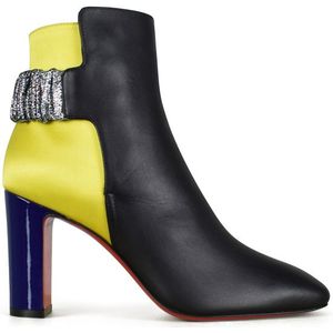 Christian Louboutin - Ecuyera 85 - Enkellaarsjes - Veelkleurig - 8,5 cm Hakhoogte
