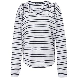 Regatta - Sweatshirt - Blauw - 100% Katoen - Ademend - Trekkoord Kap
