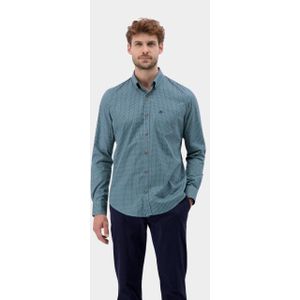 Lerros - Casual Hemd - Blauw - Lange Mouw - 2591155/429