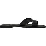 Leren Slip-on Sandalen
