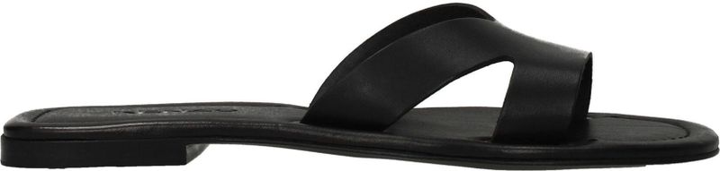 Leren Slip-on Sandalen