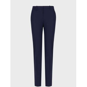 Emporio Armani - Broek - Marineblauw - Slim Fit - Middelhoge Taille
