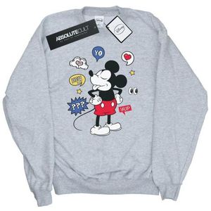 Li-cense Disney heren mickey mouse tong out sweatshirt