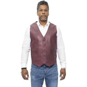 Klassiek - Gilet - Verweerd Zwart - V-hals - Vijf Knopen