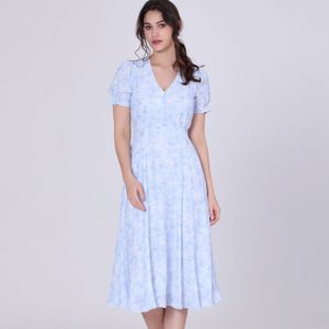 Wandelde Empire Dress met Liberty Print