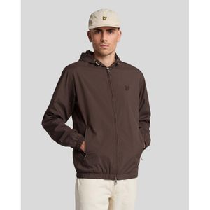 Lyle And Scott - Tonal Eagle Hooded Bomber Jacket - Groen - Herenjas