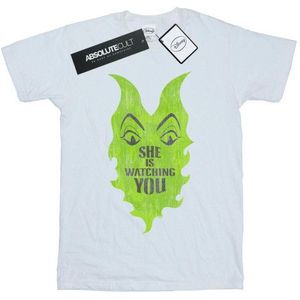 Li-cense Disney heren the descendants maleficent she is watching t-shirt