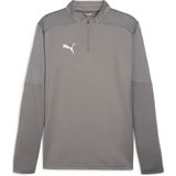Puma - TeamFINAL - Training Top - Grijs - 1/4 Rits - Heren