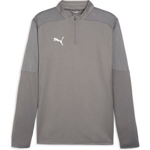 Puma - TeamFINAL - Training Top - Grijs - 1/4 Rits - Heren
