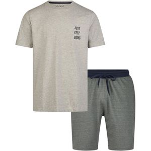 Phil & Co Heren shortama korte pyjama katoen