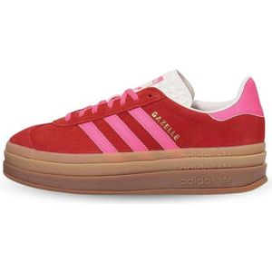 Adidas - Gazelle - Sneakers - Collegiate Red / Lucid Pink - Suède
