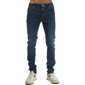 Tramarossa - Leonardo - Jeans - Navy - Slim Fit - 5-pocket constructie