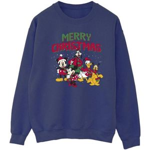 Li-cense Disney heren mickey mouse vrolijk kerstfeest figuren sweatshirt