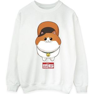 Li-cense Disney heren big hero 6 baymax kitten face sweatshirt