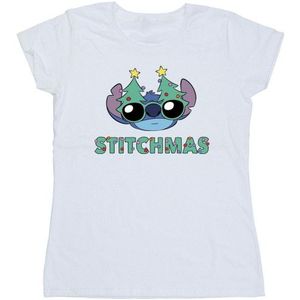 Li-cense Disney dames lilo & stitch stitchmas bril katoenen t-shirt