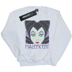 Li-cense Disney heren maleficent cropped head sweatshirt