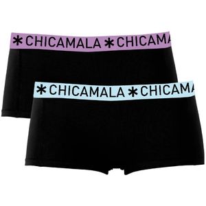 Muchachomalo Meisjes 2-pack boxershorts effen