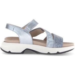 Gabor - 66.882.16 - Dames Wandelsandaal - Blauw - Rollingsoft Technologie