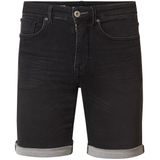 Petrol Industries Jackson jogg denim short slim fit black denim